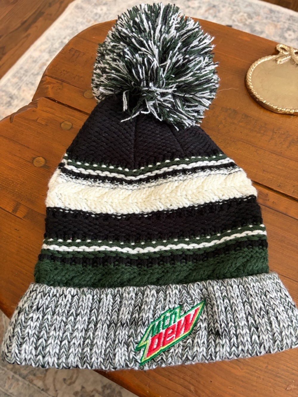 Mountain dew beanie